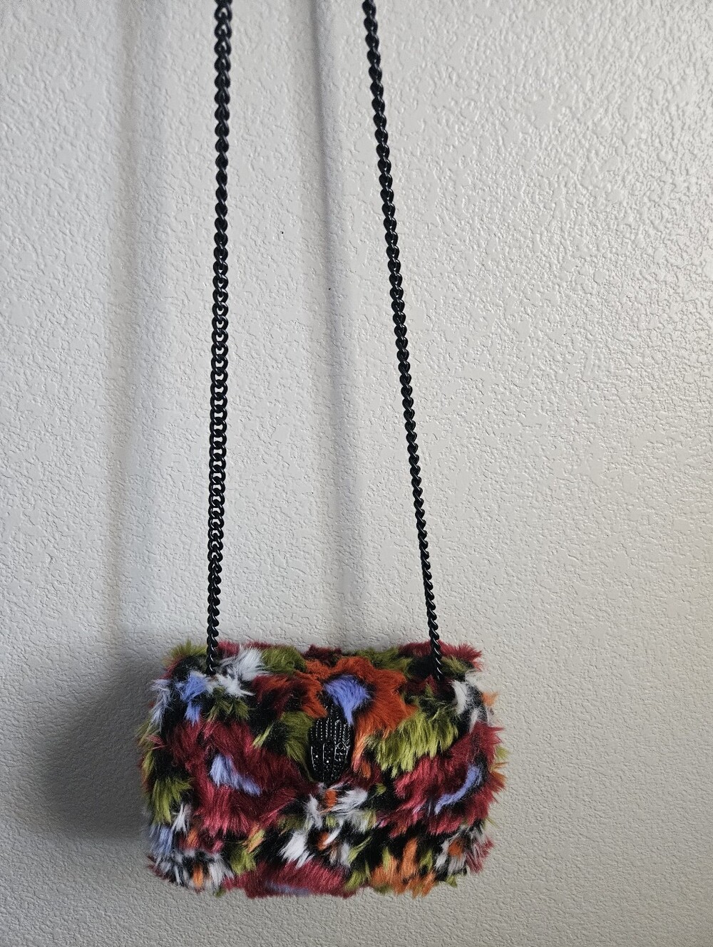 Kurt Geiger Multicolor Faux Fur Bag - Picture 9 of 16